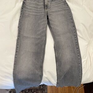 Zara TRF wide leg denim